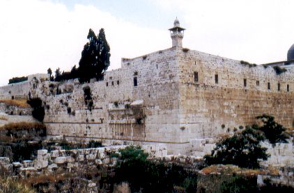 The SouthWest Corner of the Temple Mount